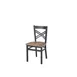 BFM Seating 2130CKPR-SB Indoor Akrin Chair, Black 1 image