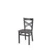 BFM Seating 2130CRCR-SB Indoor Akrin Chair, Black 1 image