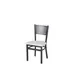 BFM Seating 2161CAWR-SB Indoor Polk Chair, Black 1 image