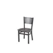BFM Seating 2161CRCR-SB Indoor Polk Chair, Black 1 image