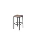 BFM Seating 2510BKPR-SB Trent Backless Barstool, Knotty Pine Seat, Sand Black Steel Frame 1 image