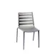 BFM Seating DV450TS South Beach Stacking Side Chair, Aluminum Back & Seat 1 image