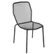 BFM Seating DV454BL Avalon Stacking Side Chair, Micro Mesh Back & Seat 1 image