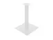 BFM Seating LP-20SQWH Metal Uptown Table Base 1 image