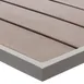 BFM Seating PH3030GRTK-SGU Seaside Table Top, 30" X 30", Square, Synthetic Teak 1 image