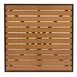 BFM Seating PH3232TKBLU Longport Table Top, 32" X 32", Square, Synthetic Teak 1 image
