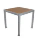 BFM Seating PH4L3535TKSV 35" X 35" Dining Height Outdoor Table 1 image