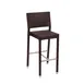 BFM Seating PH500BJV Aluminum Monterey Barstool with Synthetic Wicker Back & Seat 1 image