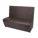 BFM Seating PH7100JV Cancun Booth Bench, Synthetic Weave 1 image