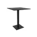 BFM Seating PHB2432BL-18SQBLT 24" X 32" Bar Height Outdoor Table 1 image