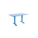 BFM Seating PHB3248BYU-0022BY 32" X 48" Dining Height Outdoor Table 1 image