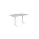 BFM Seating PHB3248WHU-0022WH 32" X 48" Dining Height Outdoor Table 1 image
