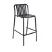 BFM Seating PHKWBS-BL Key West Stacking Bar Stool, Vertical Slat Design 1 image