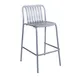 BFM Seating PHKWBS-SG Aluminum Key West Stacking Bar Stool 1 image