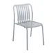 BFM Seating PHKWSC-SG Key West Stacking Side Chair, Vertical Slat Design 1 image