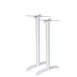 BFM Seating PHTB0022WHT Metal Bali Table Base Set 1 image