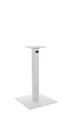 BFM Seating PHTB20SQWHU Metal Margate Table Base 1 image
