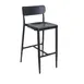 BFM Seating PHVSBBL Aluminum Maui Side Barstool 1 image