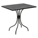 BFM Seating SU2432BL-D 24" X 32" Dining Height Outdoor Table 1 image