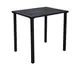 BFM Seating SUD2432BL 24" X 32" Dining Height Outdoor Table 1 image