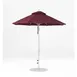 BFM Seating U7.5FC Market Umbrella, 7-1/2 Ft., Round Top, 8 Panels 1 image