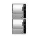 Groen (2)GSSP-BLE-5ES 10 Pan Electric Boilerless Convection Steamer w/ (2) Stacked, Stand 1 image