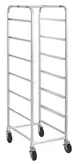 Hubert 152625 Kratos 32L-136 Mobile Lug Rack, 19x26x69, 6 Lug Capacity, Aluminum 1 image