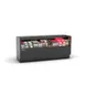 Hussmann FS-OB-1017-70A Open Air Merchandiser, 71.25" L x 24.13" D x 32.5" H, Black, 3500K LED R290 1 image