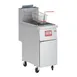 Iron Range IRF-40 LPG 15" Floor Model Liquid Propane Gas Full Pot Fryer, 40 lbs, 90.000 BTU 1 image