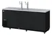 RefrigerationX XBD-4SB-N Draft Beer Tower 90×27×37" 4½‑Barrel Black Vinyl, 2 3" Towers, R‑290 115V 1 image