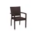 BFM Seating PH501CJV Monterey Stacking Armchair, Synthetic Wicker Back & Seat 1 image