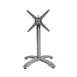 BFM Seating PHTB2626SVF Metal Bali Folding Table Base 1 image