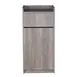 BFM Seating TE4622CS Trash Enclosure, 20-1/2" W X 22" D X 46" H Overall 1 image