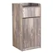 BFM Seating TE4622FH Trash Enclosure, 20-1/2" W X 22" D X 46" H Overall 1 image