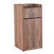 BFM Seating TE4622KP Trash Enclosure, 20-1/2" W X 22" D X 46" H Overall 1 image