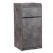 BFM Seating TE4622RC Trash Enclosure, 20 1/2" W X 22" D X 46" H Overall 1 image