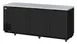 RefrigerationX XBB-4SB-N Cooler 90"W X 27"D X 37"H 36.95cuft Black Vinyl 3‑Door 1/3 HP R‑290 115V 1 image