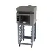 Cadco BLS-3HLD-1H Half Size Electric Convection Oven w/ Ventless Hood and Stand, 208/240V 1 image