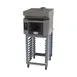 Cadco BLS-3HTD-1H Single Half Size Electric Convection Oven w/ Ventless Hood and Stand, 208/240V 1 image