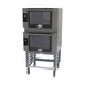 Cadco BLS-4FLD-2 Double Full Size Electric Convection Oven w/ Stand, LED Controls, 208/240V 1 image