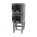 Cadco BLS-4HLD-2 Double Half Size Electric Convection Oven w/ 4 Shelf, Stand, LED Control, 208/240V 1 image
