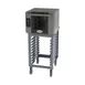 Cadco BLS-4HTD-1 Single Half Size Electric Convection Oven w/ 4 Shelf, Stand, Touch Control, 208/240V 1 image