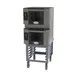 Cadco Bakerlux BLS-4HTD-2 Double-Deck Electric Convection Oven w/ Digital Touch Controls, Half-Size 1 image