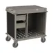 Cadco CBC-SDCX 40" Mobile Small Demo/ Sampling Cart w/ Front Panel, (2) Handles, (2) Drawers 1 image