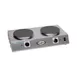 Cadco CDR-2C 21-1/4" Electric Countertop Hotplate, (2) Solid Burners, Horizontal Design, 1.8 kW, 120V 1 image