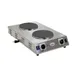 Cadco CDR-2CFB 13-1/5" Electric Countertop Hotplate w/ (2) Solid Burners, Vertical Design, 1.8 kW, 120V 1 image