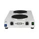 Cadco CDR-3K 15" Electric Countertop Hotplate w/ (2) Solid Burners, Vertical Design, 3.0 kW, 220V 3 image