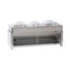Cadco CMLB-CSLP 28" Warming Cabinet, (2) Half size and (1) Third Size Steam Pans, (3) Poly Dome Lids 3 image