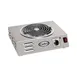 Cadco CSR-3T(220) 14" Electric Countertop Hotplate w/ 8" Burner, Infinite Controls, 1.5 kW, 220V 1 image