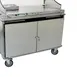 Cadco DC-SD (2) Swing-Out Security Doors with Lock and (2) Keys (For Cbc-Dc-L Carts Only) 1 image